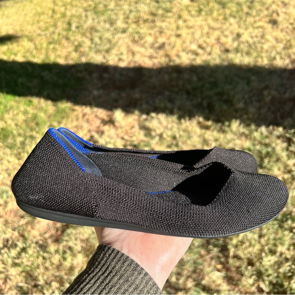 Rothy's Black and Blue Flats - Picture 5 of 7